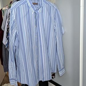 Ben Sherman shirt xl blue stripes